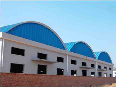 拱形波紋鋼屋蓋 拱形波紋鋼屋蓋